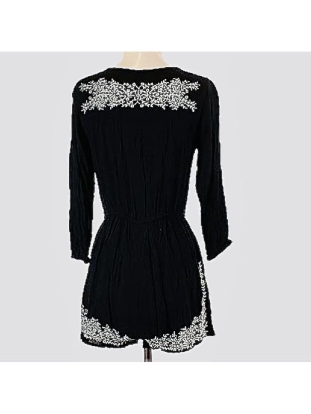 Aeropostale by Bethany Mota Black Embroidered Romper - Picture 9 of 14